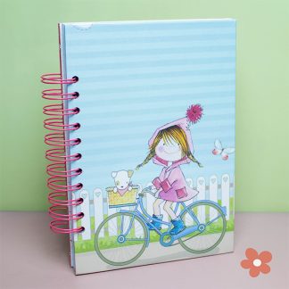 Planungsnotizbuch Bicicleta Azul