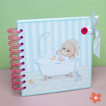 Kinder Notizbuch 15×15 cm – Dinosaurier-Design – Bild 5