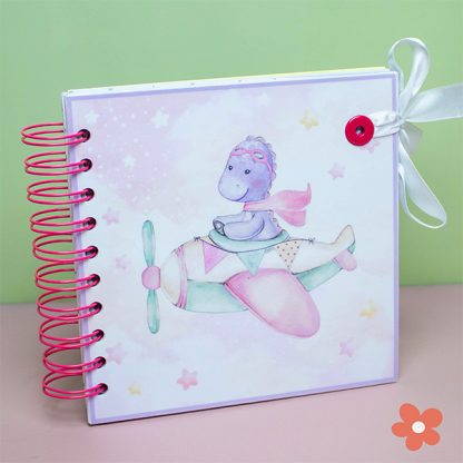 Kinder Notizbuch 15×15 cm – Dinosaurier-Design – Bild 10