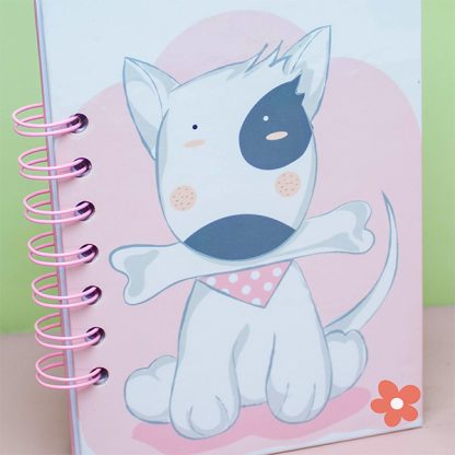 Geschenkset mit Hundemotiv "Pink" A6 – Bild 2