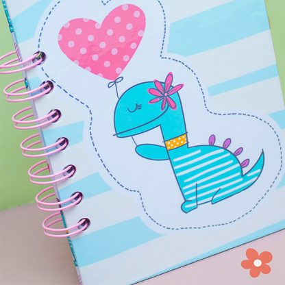 Geschenkset mit Dinosaurier-Motiv A6 – Bild 2