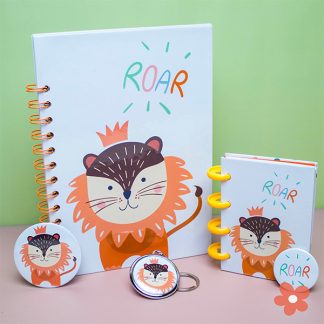 Geschenkset mit Löwenmotiven