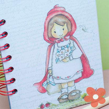 Notizbuch A6 "Caperucita" – Bild 2