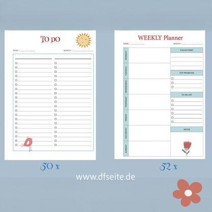 Geschenkset mit fröhlichen Motiven – Bild 6