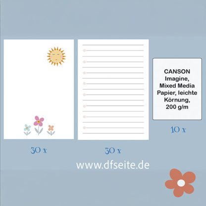 Notizbuch "Amor" mit CANSON Imagine – Bild 4